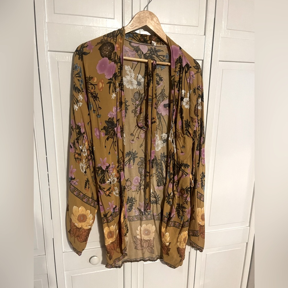 WickedAF yellow kimono